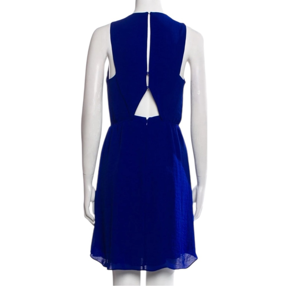 REBECCA TAYLOR Sleeveless Dress in Royal Blue Size 2 — ABSOLUTELY GORGEOUS!!! - Picture 4 of 11